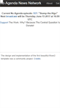 Mobile Screenshot of noagendanewsnetwork.com